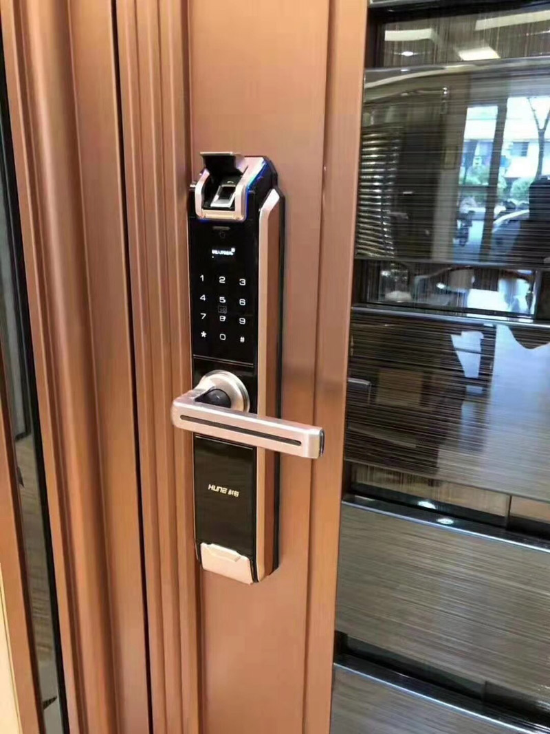 指纹锁安装